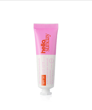 A picture showing Hello Sunday Hand Cream.