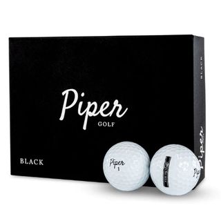 Piper Black Golf Ball