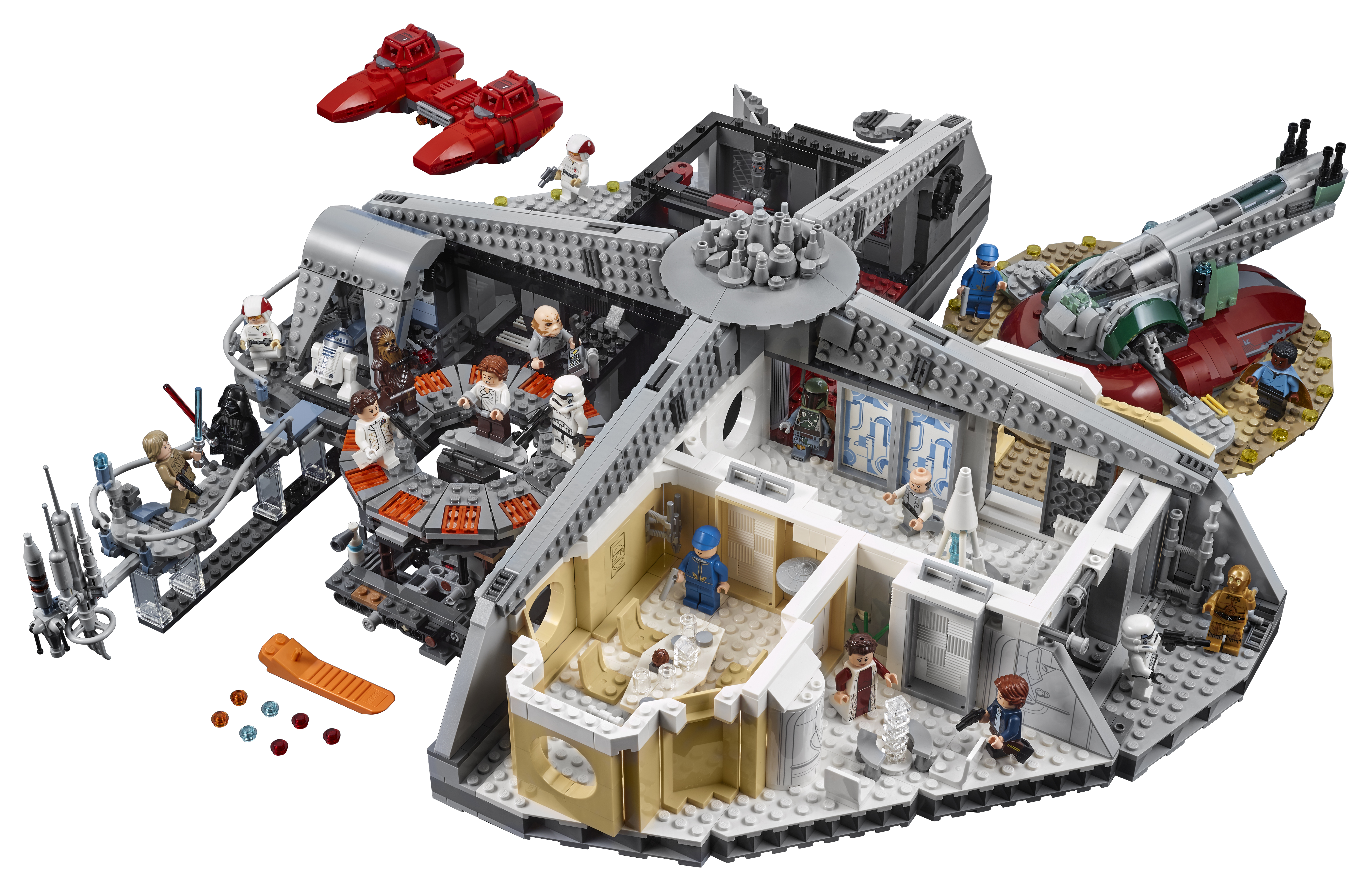 Lego Star Wars Strikes Back With Epic Betrayal On Cloud City Set Space