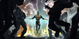 Official Dwayne Johnson as Black Adam concept Art