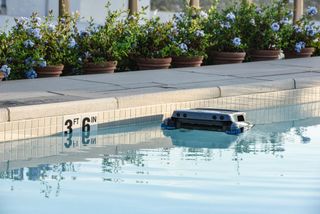 Beatbot iSkim Ultra is a first-of-its-kind robotic pool cleaner.