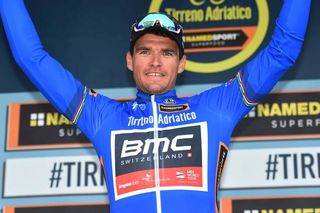 Greg van Avermaet (BMC Racing) in the lead at Tirreno-Adriatico