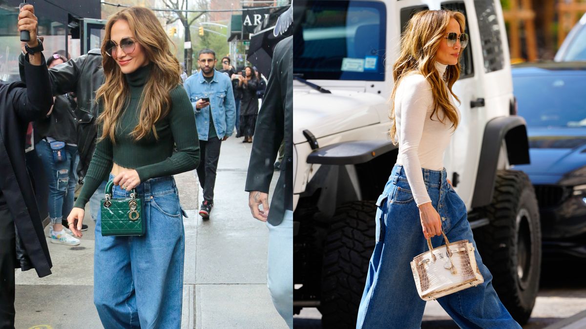 Jennifer Lopez's Easy Spring Outfit Formula Still Has Designer Bags ...