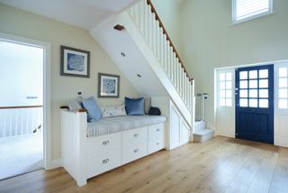 built in under stair storage ideas