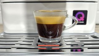 Espresso made using KitchenAid Fully Automatic Espresso Machine KF6