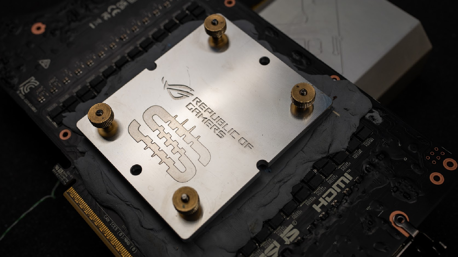 ROG Astral 5090 cooling plate