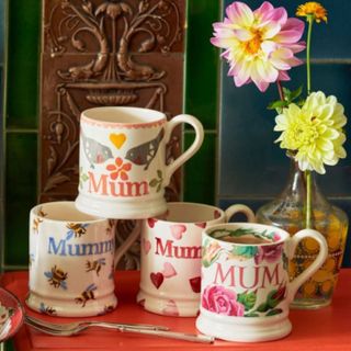 A selection of mum-themed mugs from Emma Bridgewater