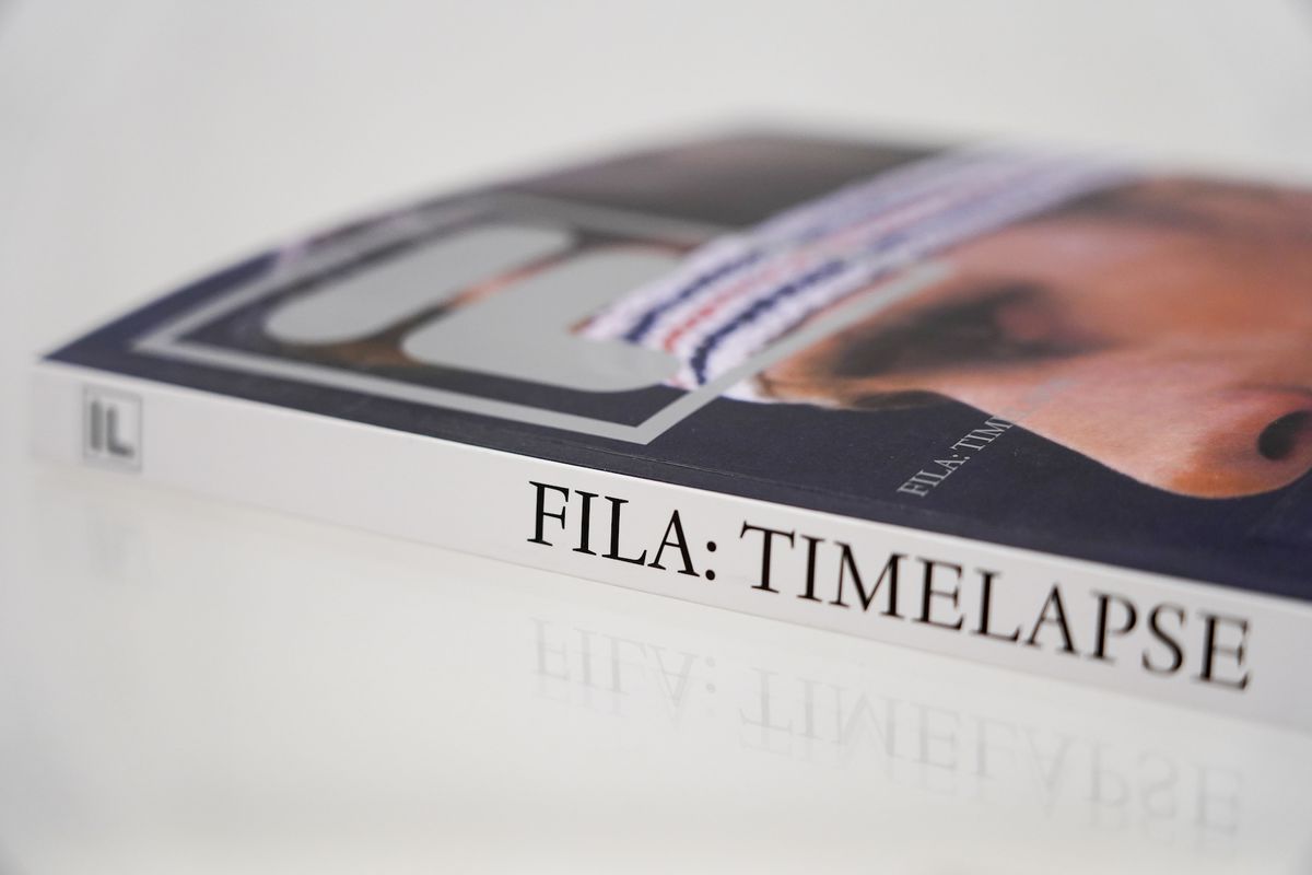 El nuevo libro «Fila: Timelapse» es una historia poco convencional de la marca deportiva italiana