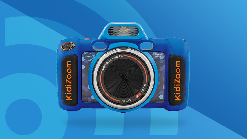 Lead image for TechRadar's round-up of the best kids cameras, including the VTech KidiZoom Duo FX