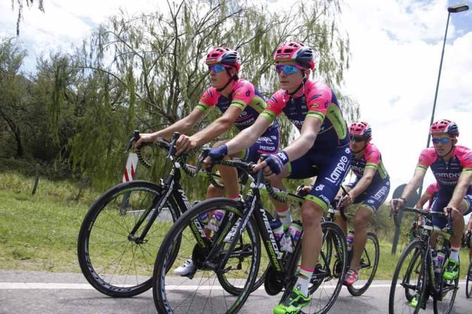 Lampre Merida training at the Tour de San Luis