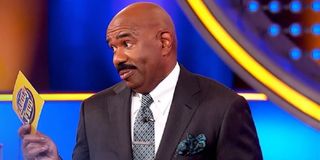 steve harvey family feud resume filming