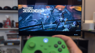 Playing First Descendant on an Xbox Series X