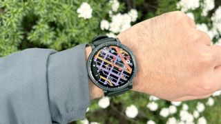 Close-up of the Amazfit Active Max