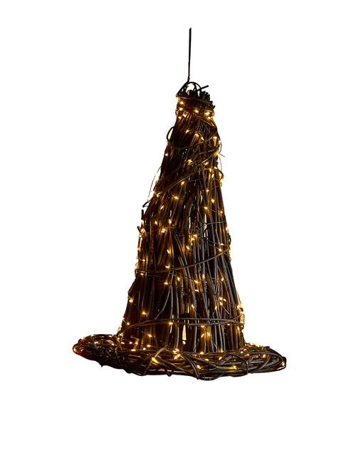 Illuminated Vine Witch Hat