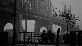 Woody Allen and Diane Keaton in Manhattan