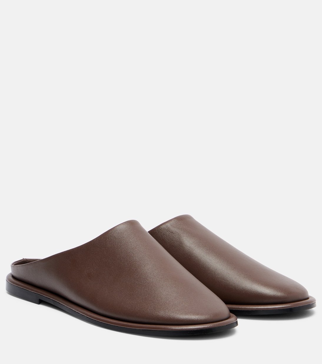 Spencer Leather Mules