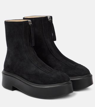 Suede Ankle Boots