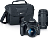 Canon EOS Rebel T7 + 18-55mm + 75-300mm + bag |
was £699.99 | now $599Save $100 at Amazon