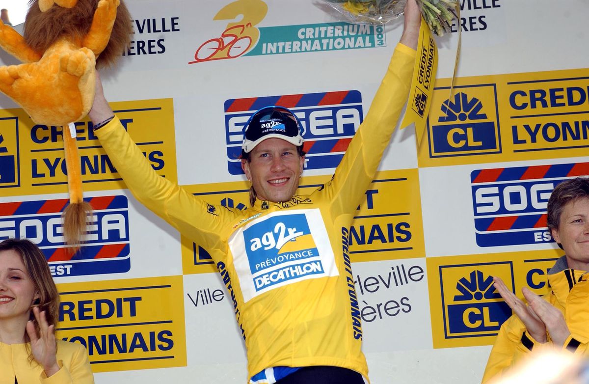 Laurent Brochard won Criterium International in 2003.