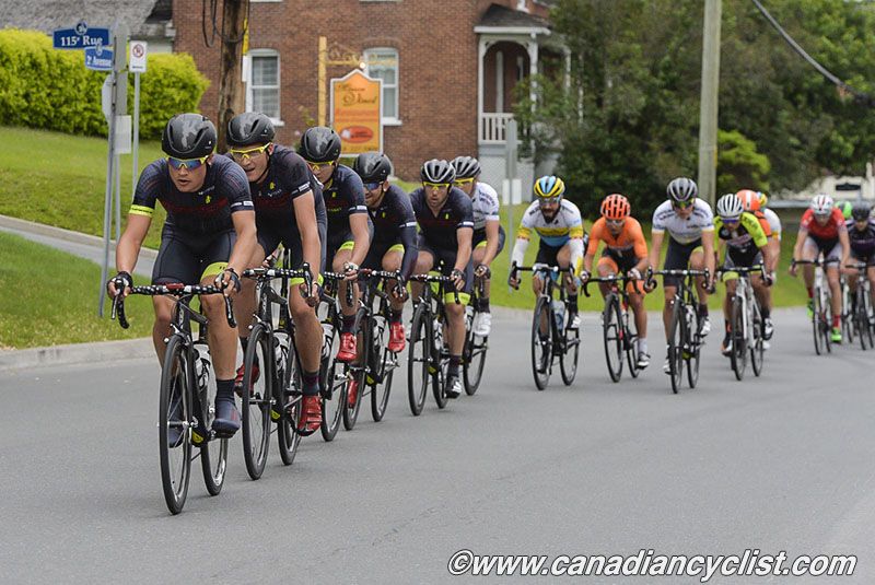 Hincapie Racing Team in control.