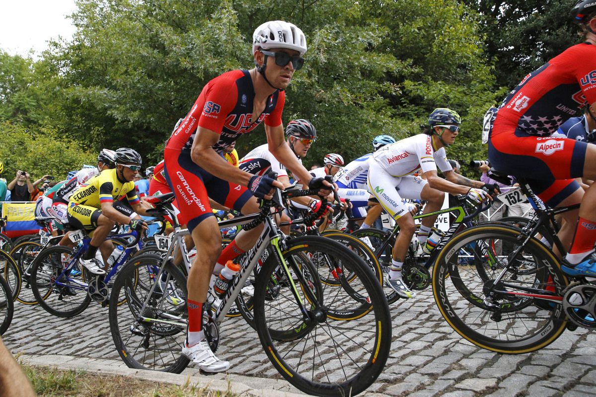 Alex Howes was the best of the American on home soil in 12th place