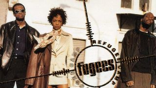 The cover for The Fugees single, "Ready or Not"