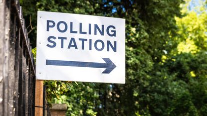 General Election: polling station