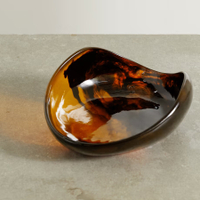 Leaf swirled resin bowl, Net-a-Porter