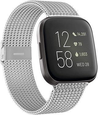 Hapaw Fitbit Versa Stainless Steel Band