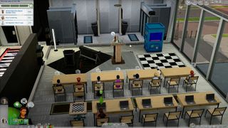 School mod in The Sims 4