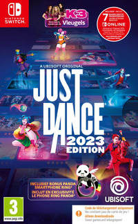 Just Dance 2023 - Code in Box (Exclusieve versie met panda-telefoonring) van €54,99 voor €34,99 (NL)