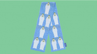 Iconic David Bowie Snowman Scarf