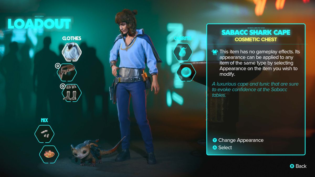 Screenshot of Star Wars Outlaws on Xbox Series X.