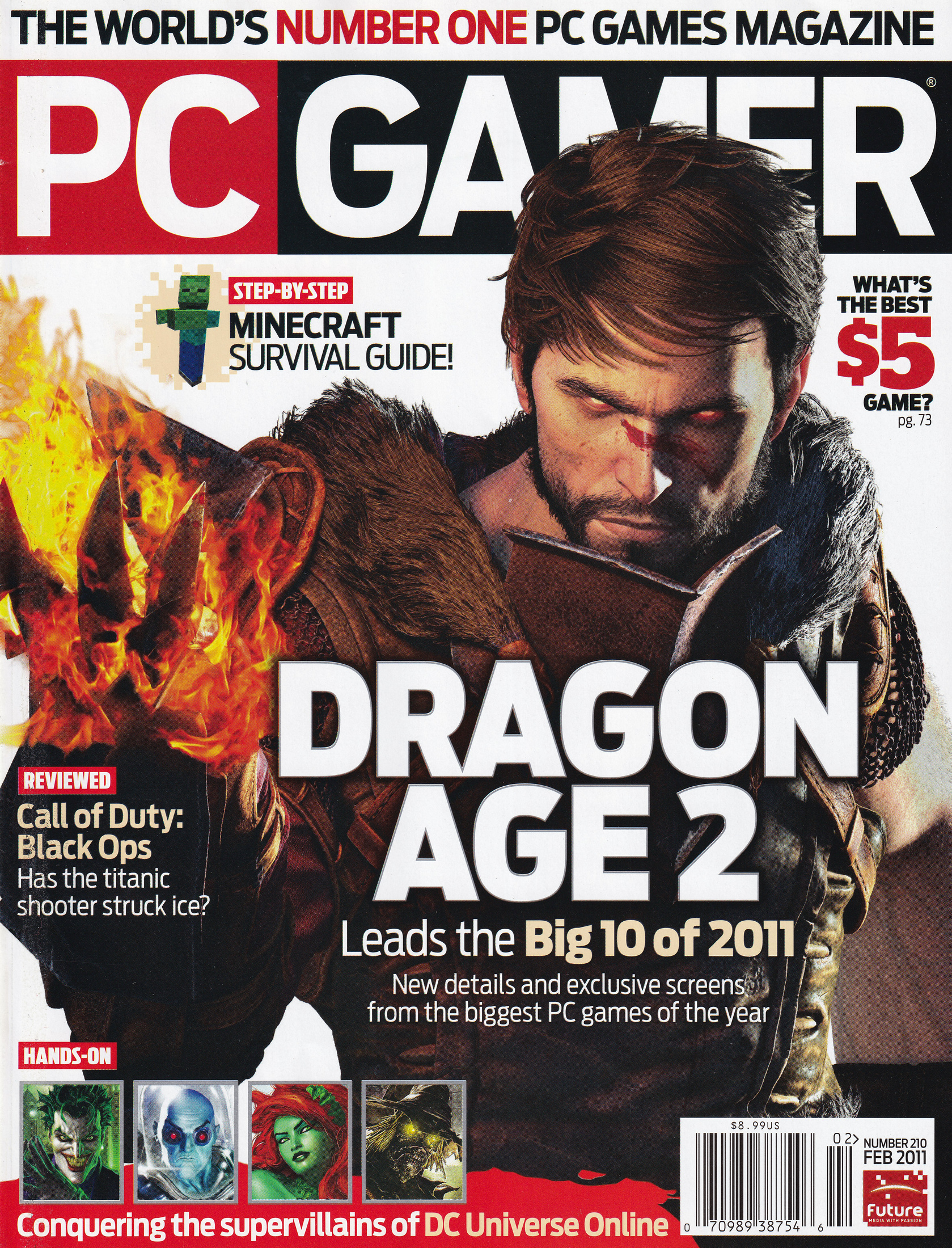 PC Gamer magazine issue 210 (US, 2011)