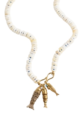 Madewell, Beaded Fish Statement Necklace