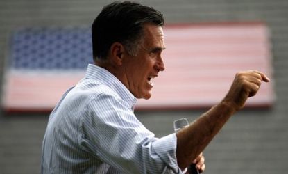 Mitt Romney campaigns in Cornwall, Penn.r.