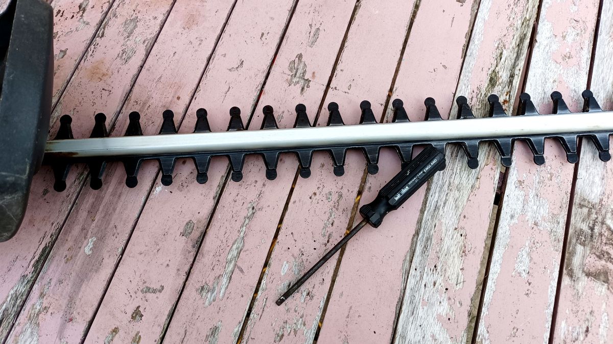 How to sharpen hedge trimmer blades quickly and safely Homebuilding