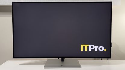 The HP Series 7 Pro 732xk monitor on a desk