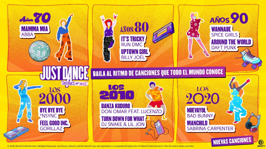 Just Dance: Decades of Hits