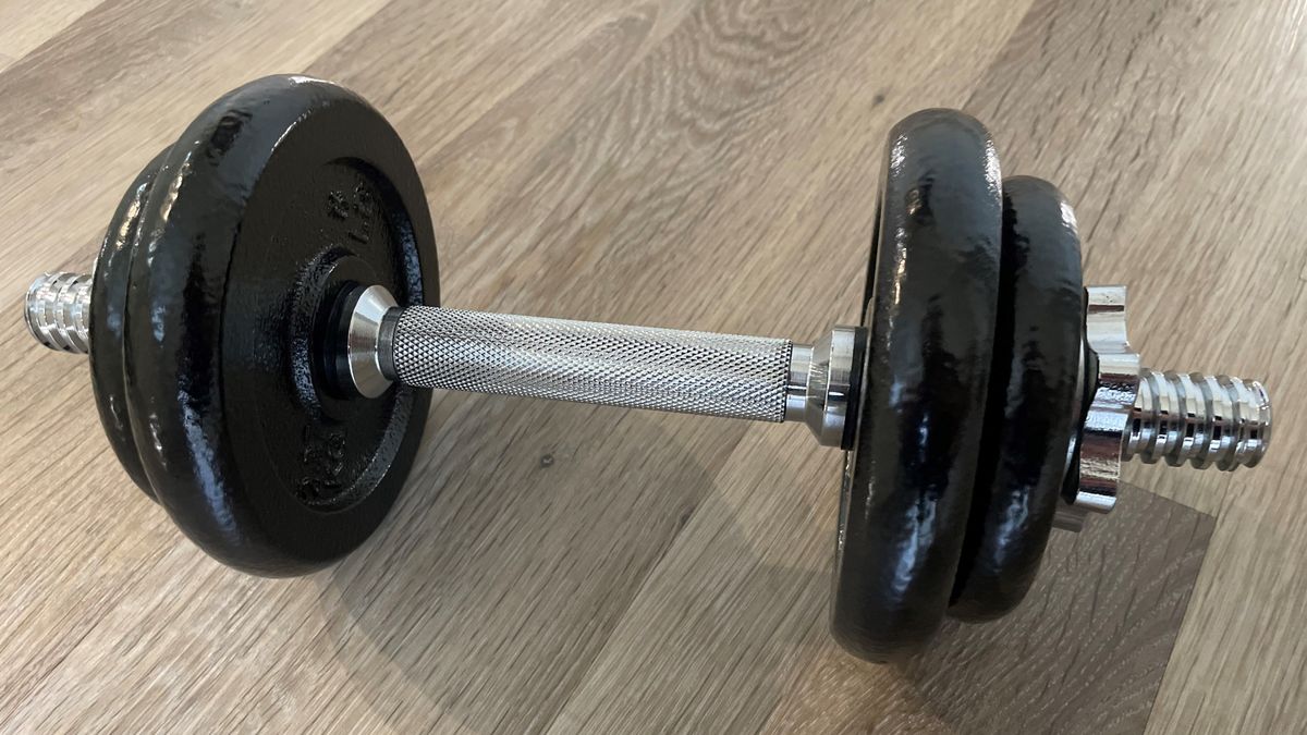 Amazon Basics Adjustable Weight Set review TechRadar