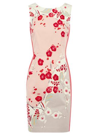 Oasis floral print shift dress, £65