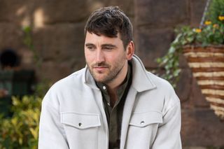Damon Kinsella is really worried about Liberty in Hollyoaks. 