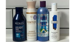 A selection of the best blue shampoos that were tested and included this piece