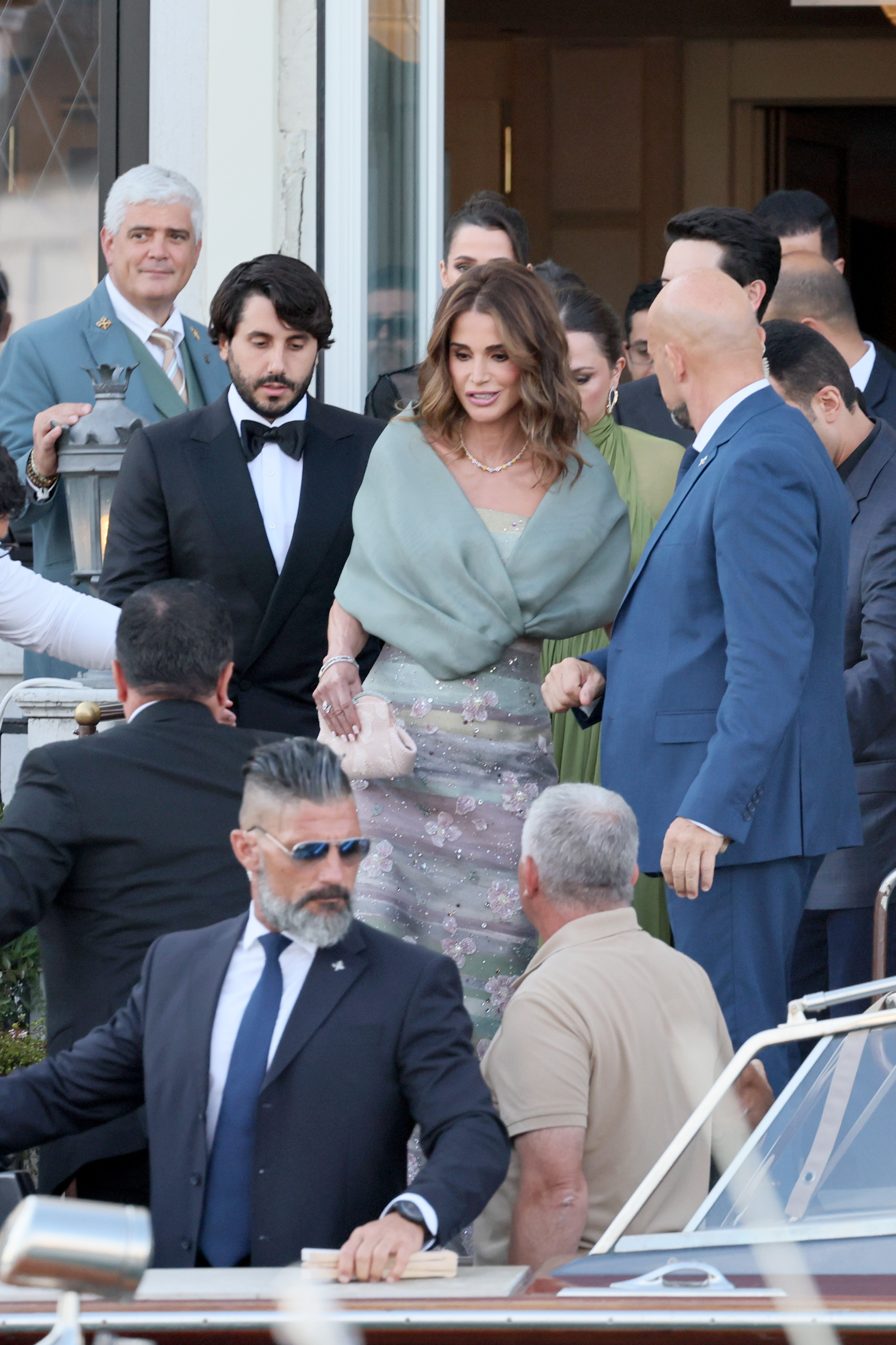 Queen Rania of Jordan attend Jeff Bezos's wedding in Venice.