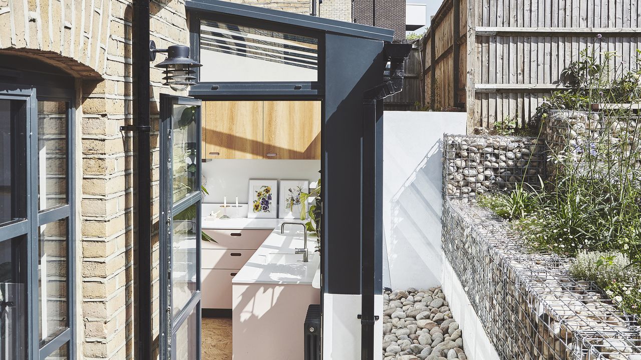 small basement kitchen extension