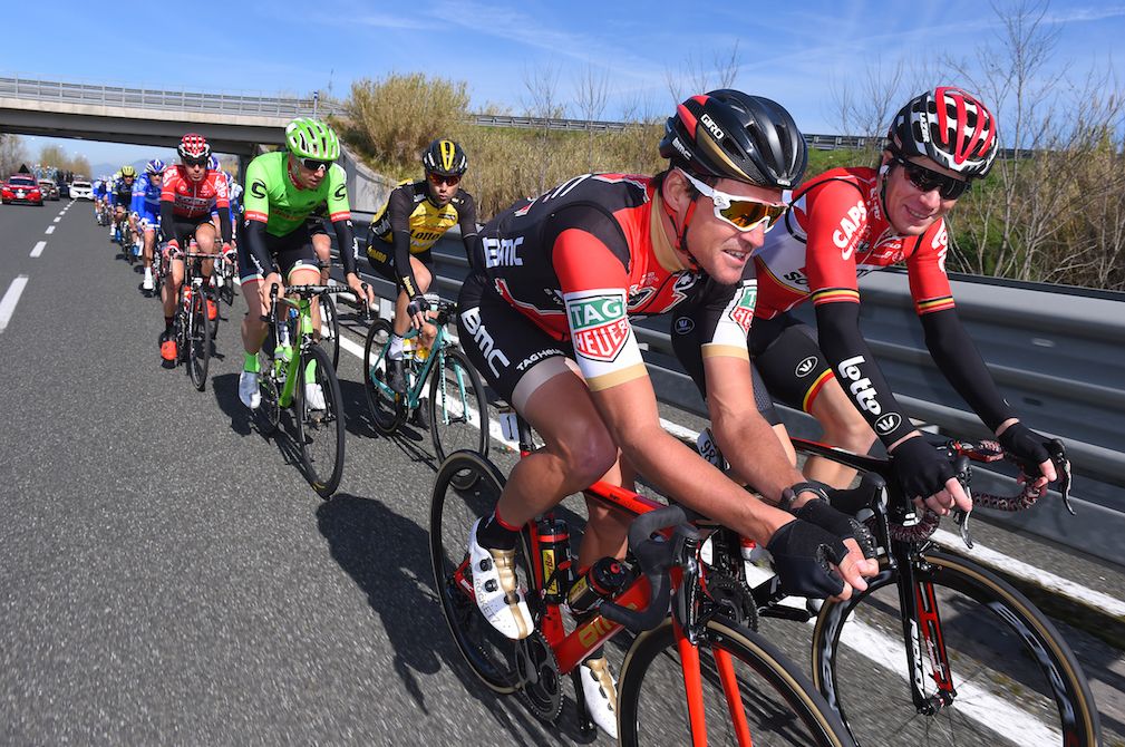Greg Van Avermaet on stage 2 of Tirreno-Adriatico