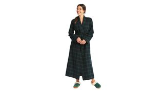 L.L. Bean flannel robe