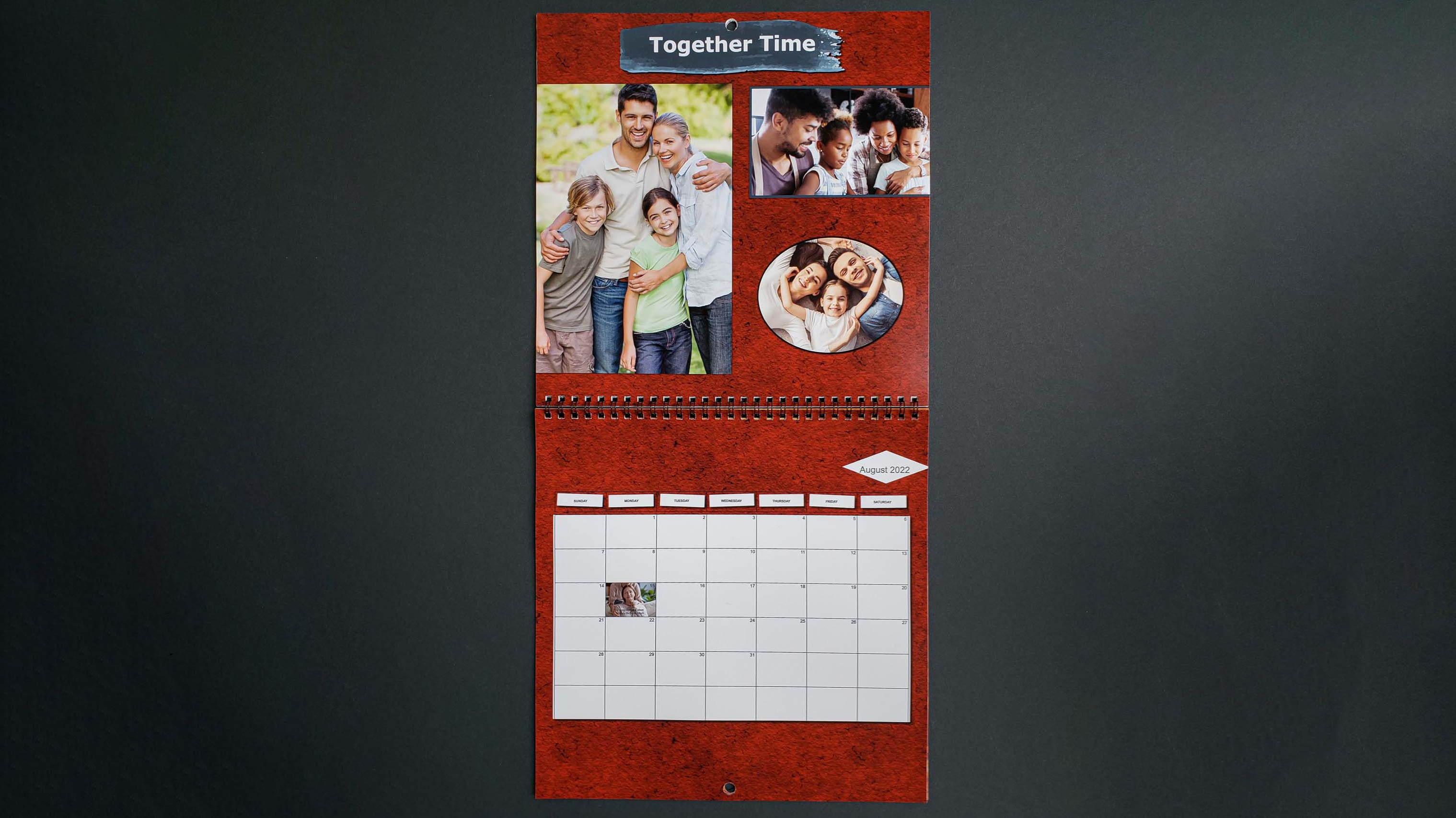 Printique printed calendar