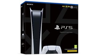 PS5 Digital Edition retail box