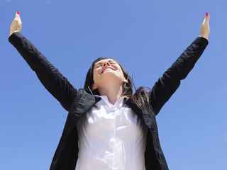 employees, happy at work, excited